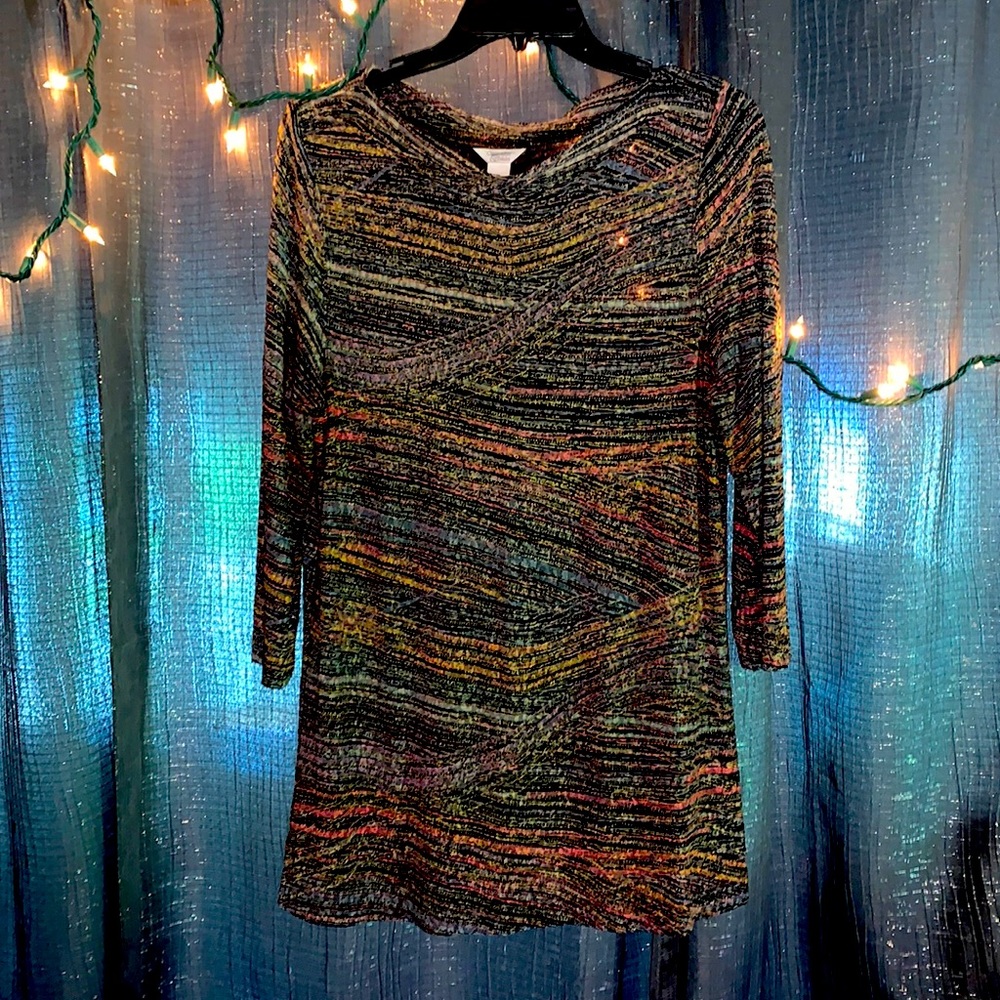 Christopher banks multicolored blouse